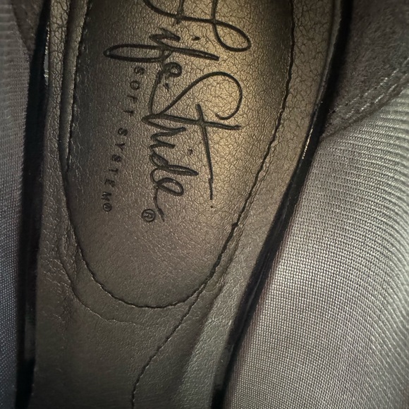 LifeStride Support Soft System Comfort Women’s Slip On Shoes Black Size 9.5m EUC - Picture 6 of 13